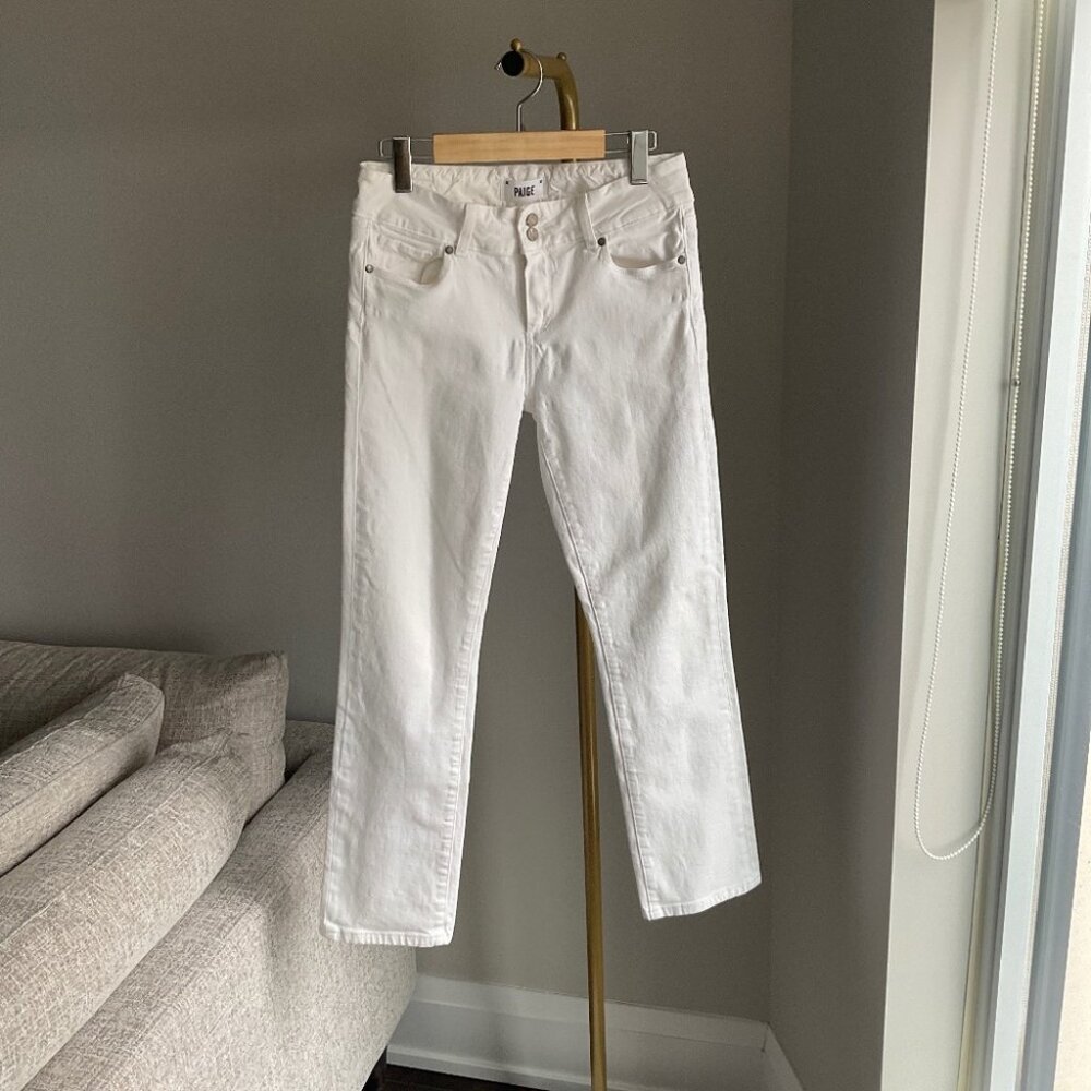 Paige Hidden Hills Straight Leg Denim